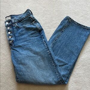 Madewell Perfect Vintage Button-Fly Jeans